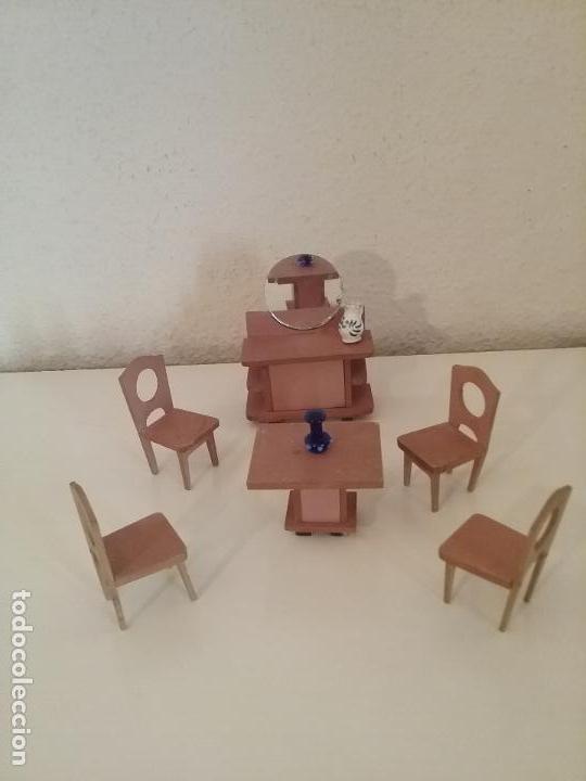 Casas de mu&ntilde;ecas: MUEBLES COMEDOR CASA DE MU&Ntilde;ECAS ART DEC&Oacute; - Foto 1