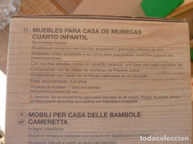 Casas de mu&ntilde;ecas: Muebles de madera para casa mu&ntilde;ecas. - Foto 5