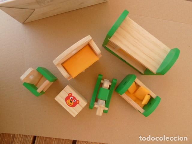 Casas de mu&ntilde;ecas: Muebles de madera para casa mu&ntilde;ecas. - Foto 6