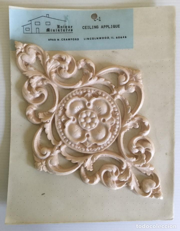 Casas de mu&ntilde;ecas: Unique Miniatures - Ceiling Applique &ndash; Decoraci&oacute;n casa mu&ntilde;ecas - Foto 1