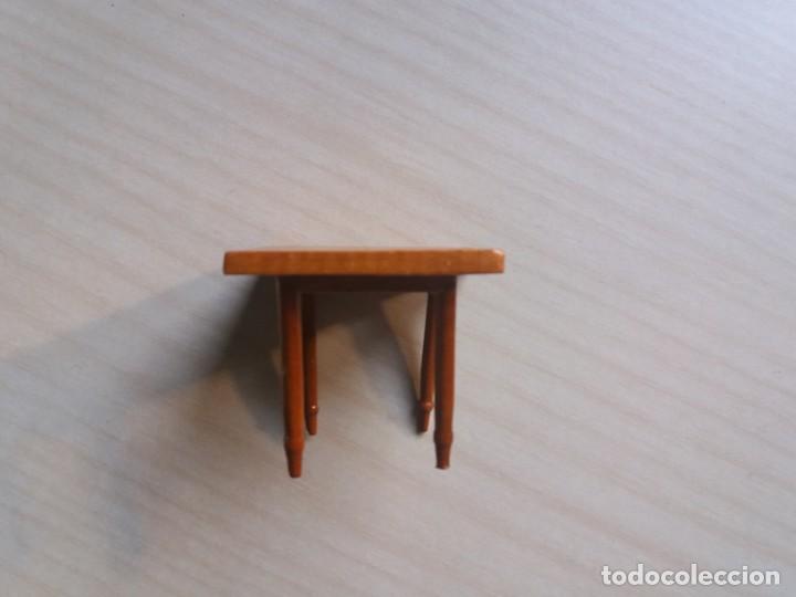 Casas de mu&ntilde;ecas: Mesa de madera - Foto 3