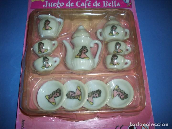 Casas de mu&ntilde;ecas: juego de cafe de bella - Foto 2