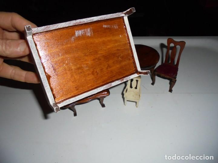 Casas de mu&ntilde;ecas: MOBILIARIO DE MADERA PARA CASA DE MU&Ntilde;ECAS - Foto 3