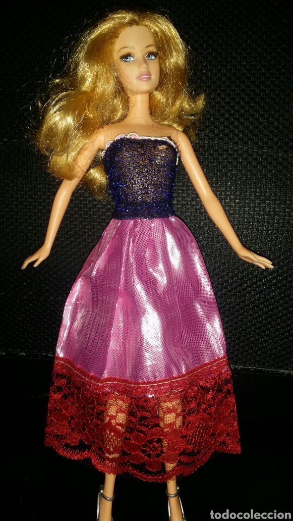 Casas de mu&ntilde;ecas: Vestido valido para Barbie - Foto 1