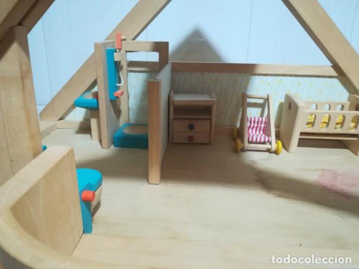 Casas de mu&ntilde;ecas: Casa de mu&ntilde;ecas madera con muebles - Foto 8