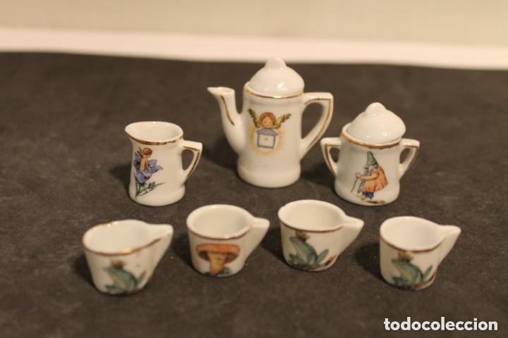Casas de mu&ntilde;ecas: JUEGO DE CAF&Eacute; PORCELANA - Foto 1