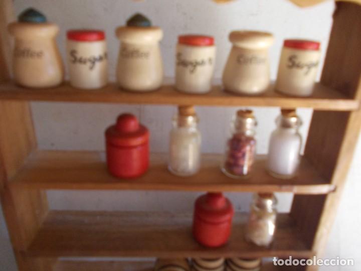Casas de mu&ntilde;ecas: mueble estanteria de casa de mu&ntilde;ecas - Foto 8