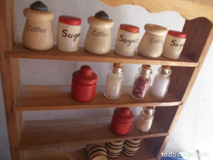 Casas de mu&ntilde;ecas: mueble estanteria de casa de mu&ntilde;ecas - Foto 9