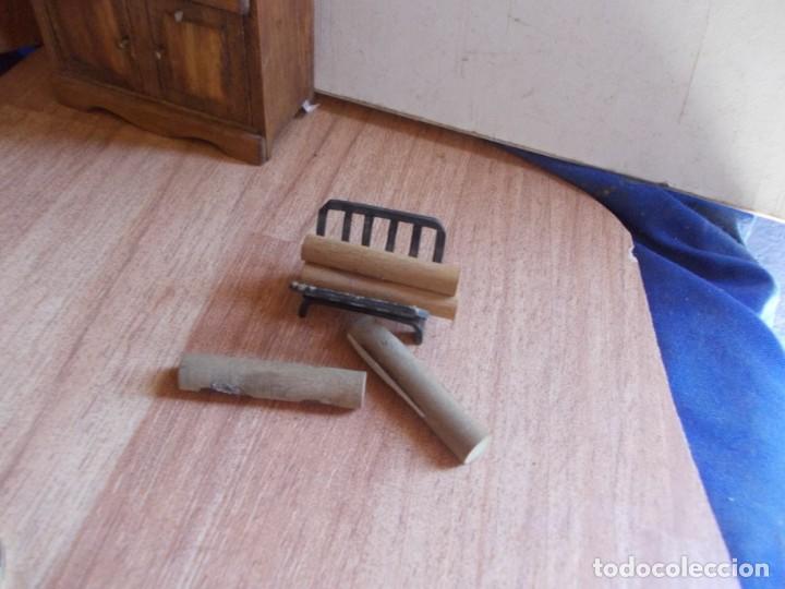 Casas de mu&ntilde;ecas: le&ntilde;ero,con palos - Foto 1