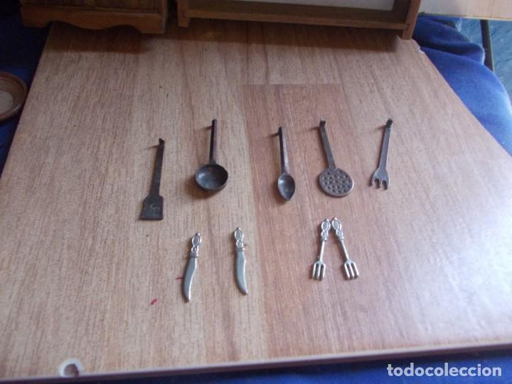 Casas de mu&ntilde;ecas: cubiertos de casa de mu&ntilde;ecas-9 - Foto 1