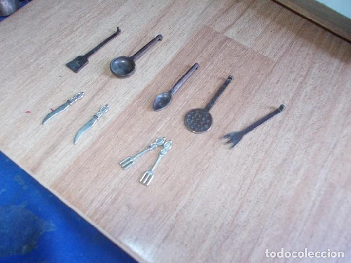 Casas de mu&ntilde;ecas: cubiertos de casa de mu&ntilde;ecas-9 - Foto 2