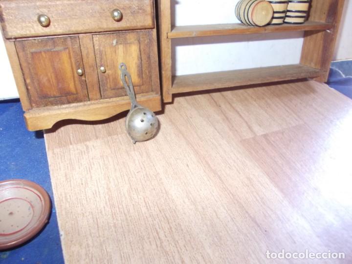 Casas de mu&ntilde;ecas: cucharon con agujeros de casa de mu&ntilde;ecas - Foto 2