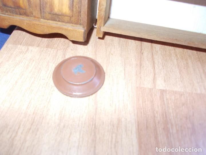 Casas de mu&ntilde;ecas: plato de bronce casa de mue&ntilde;ecas - Foto 2