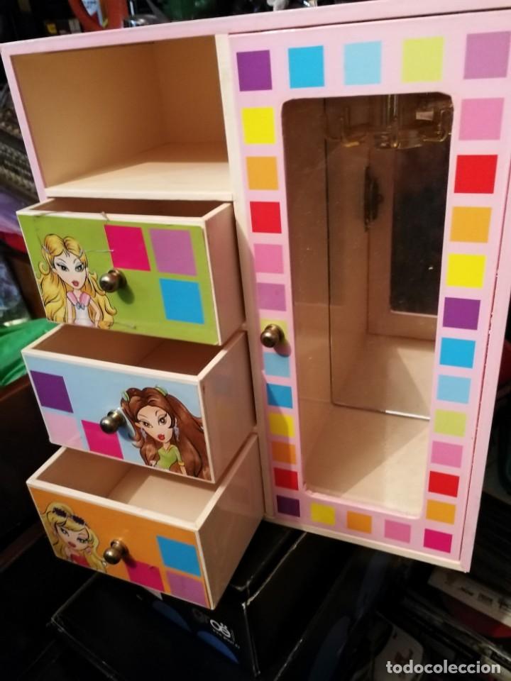 Casas de mu&ntilde;ecas: ARMARIO PARA MU&Ntilde;ECAS BRATZ, WINX, WITCH ROSA - Foto 3