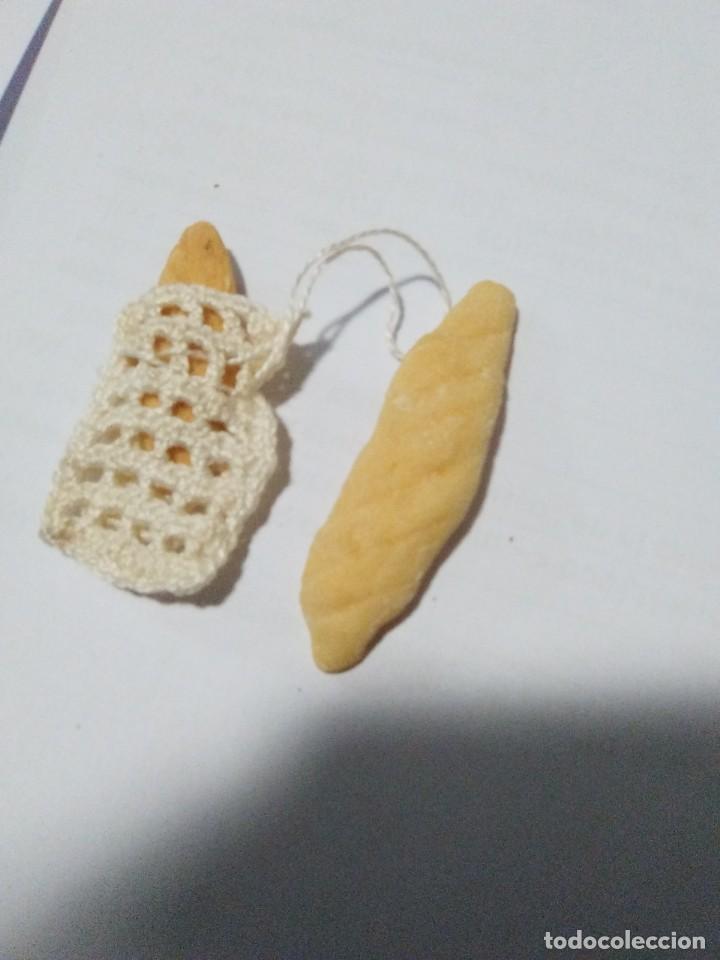 Casas de mu&ntilde;ecas: bolsa de pan y su pan. - Foto 2