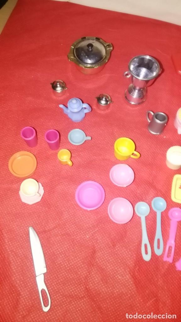 Casas de mu&ntilde;ecas: Lote de productos para Barbie - Foto 4