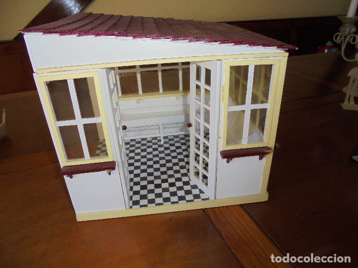 Casas de mu&ntilde;ecas: MESA DE INVERNADERO PARA CASA DE MU&Ntilde;ECAS - Foto 5