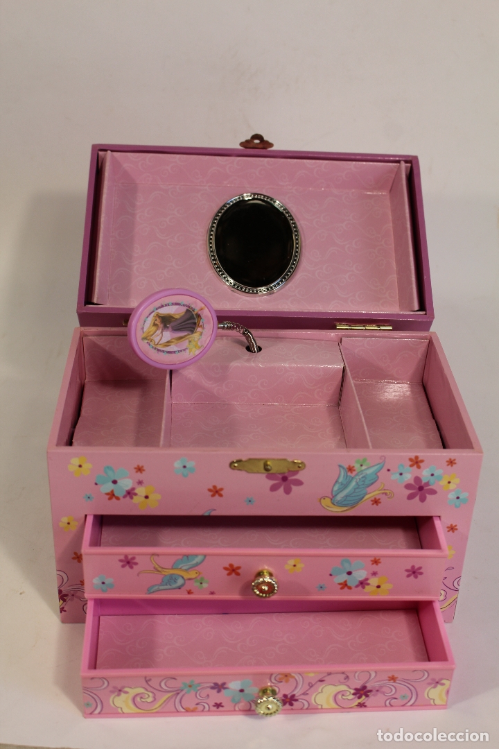 Casas de mu&ntilde;ecas: caja joyero rapunzel disney - Foto 4