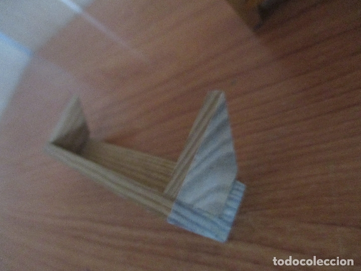 Casas de mu&ntilde;ecas: CASA DE MU&Ntilde;ECAS: 2 ESTANTERIAS  DE MADERA - Foto 3