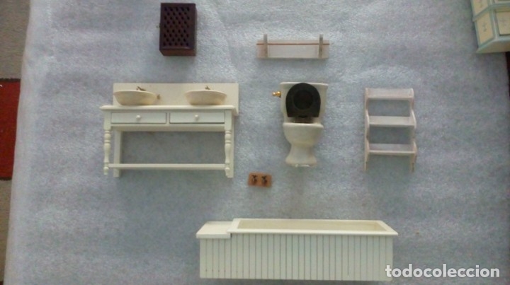Casas de mu&ntilde;ecas: MOBILIARIO DE CASA DE MU&Ntilde;ECAS PROVENZAL. - Foto 3