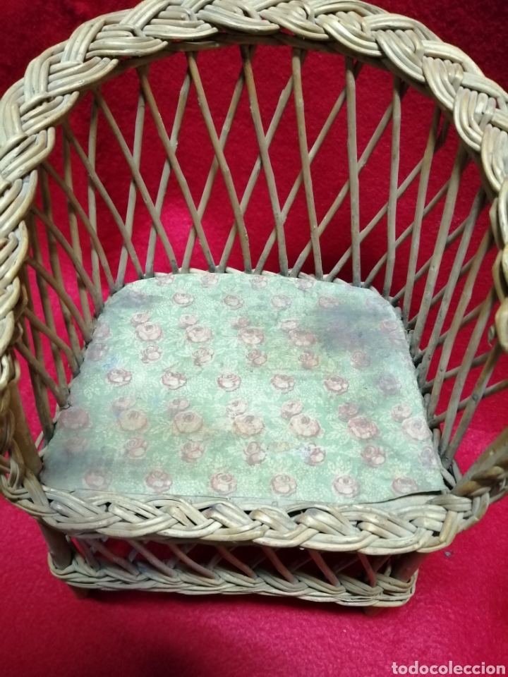 Casas de mu&ntilde;ecas: sillones de mimbre para mu&ntilde;ecas - Foto 2