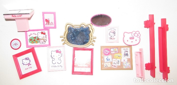 Casas de mu&ntilde;ecas: HELLO KITTY LOTE DE ACCESORIOS DE LA CASA - Foto 1
