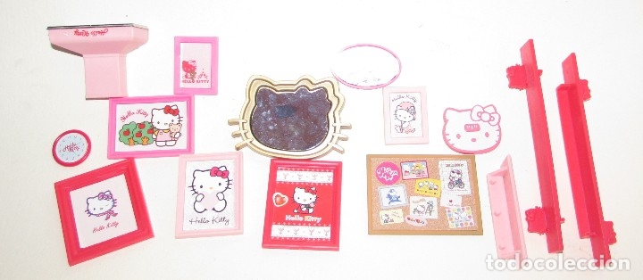 Casas de mu&ntilde;ecas: HELLO KITTY LOTE DE ACCESORIOS DE LA CASA - Foto 4