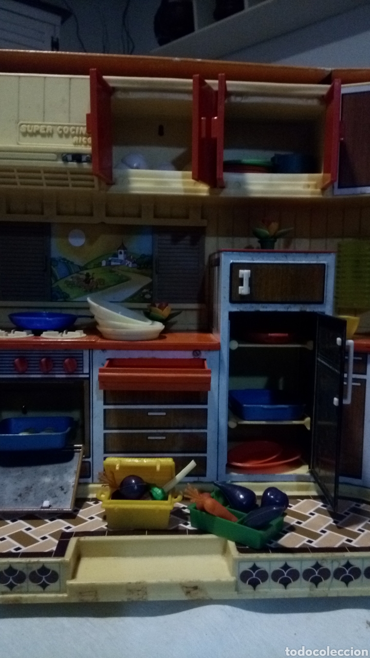 Casas de mu&ntilde;ecas: Super cocina el&eacute;ctrica de Rico - Foto 6