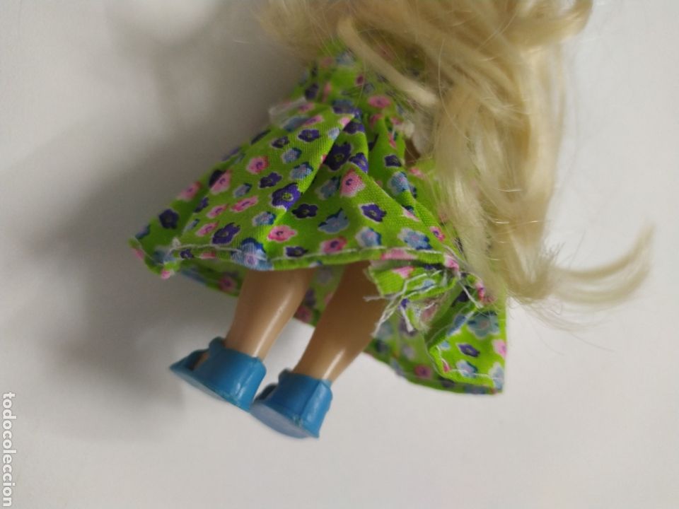 Casas de mu&ntilde;ecas: Mu&ntilde;eca y cocina de 12 cm, a&ntilde;os 70. - Foto 8