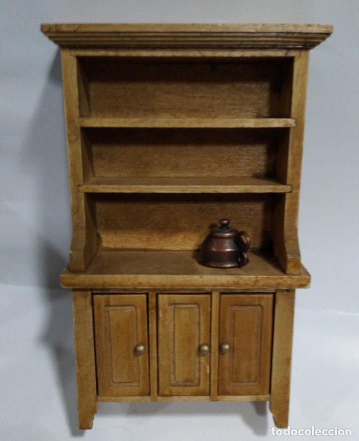 Casas de mu&ntilde;ecas: ALACENA MADERA MINIATURA - Foto 1