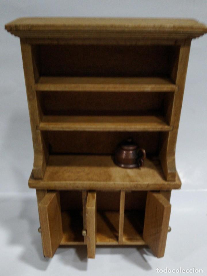 Casas de mu&ntilde;ecas: ALACENA MADERA MINIATURA - Foto 2