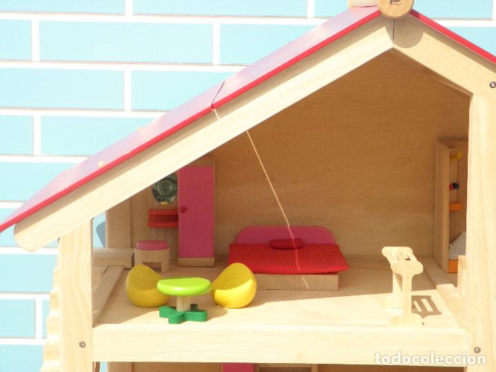Casas de mu&ntilde;ecas: Casa de mu&ntilde;ecas amueblada Pintoy de madera - Foto 3