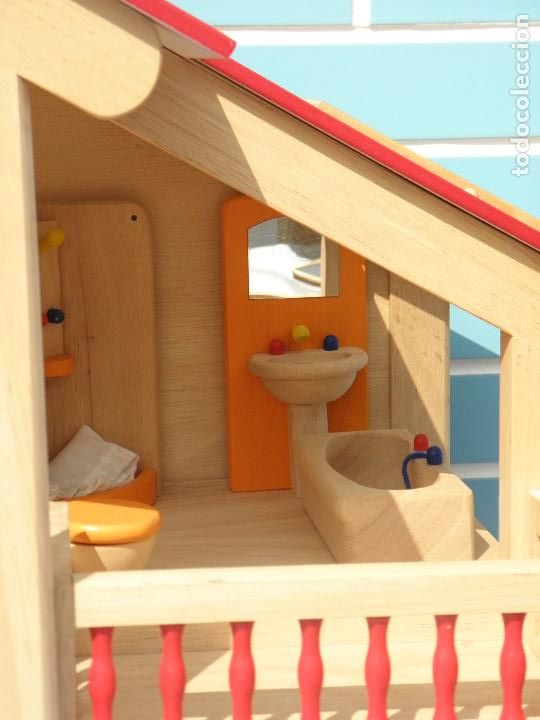 Casas de mu&ntilde;ecas: Casa de mu&ntilde;ecas amueblada Pintoy de madera - Foto 4