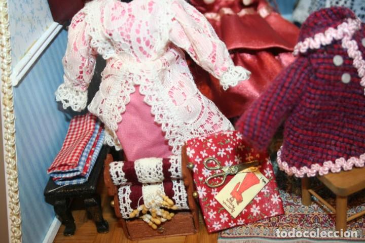 Casas de mu&ntilde;ecas: CUARTO DE COSTURA DE CASA DE MU&Ntilde;ECAS - Foto 2
