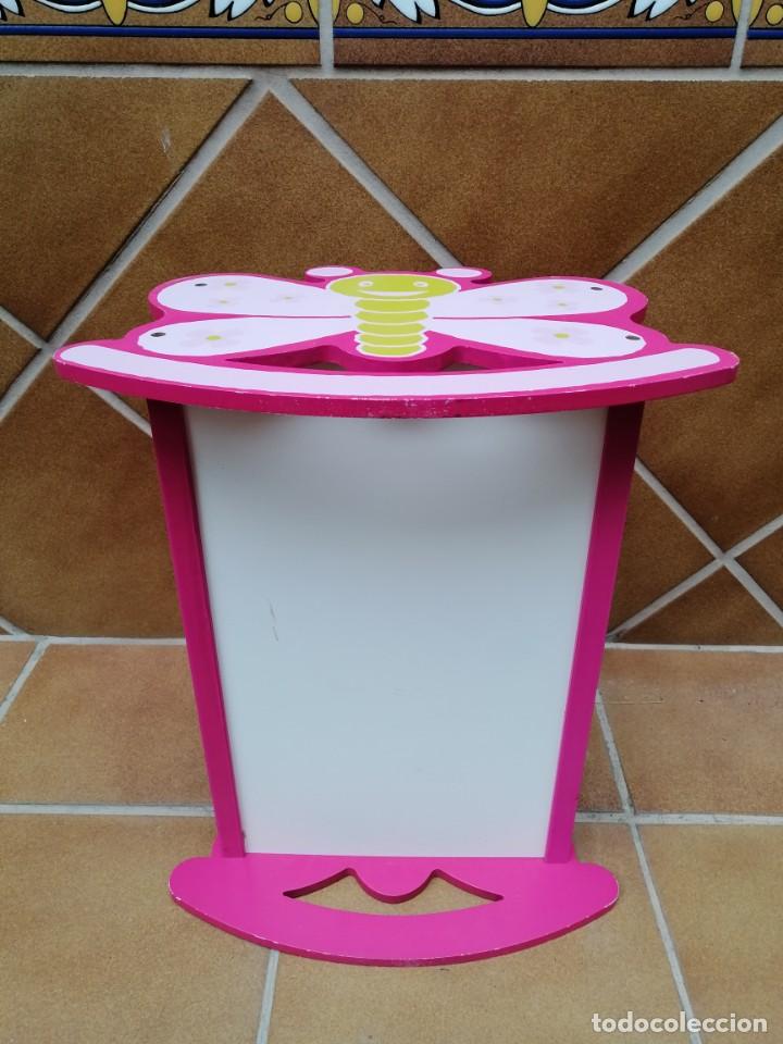 Casas de mu&ntilde;ecas: Preciosa CUNA DE MADERA para mu&ntilde;eca - Foto 6
