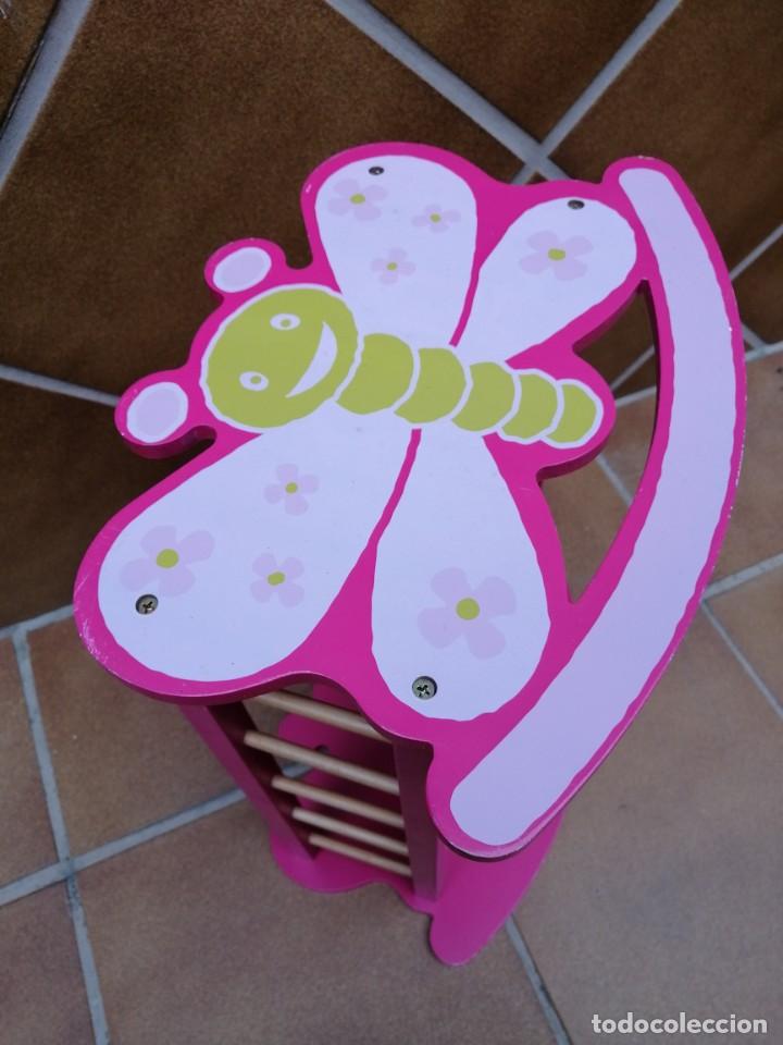 Casas de mu&ntilde;ecas: Preciosa CUNA DE MADERA para mu&ntilde;eca - Foto 9