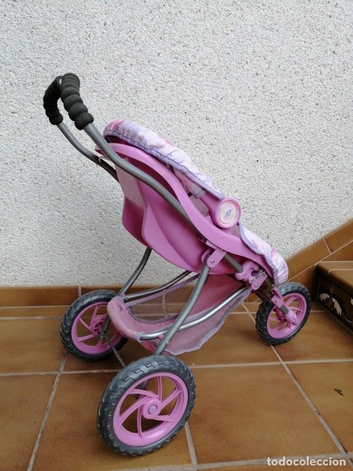 Cochecito De Juguete Para Muñecas De 49 Cm – Poliéster Y ABS, Regalo Para Niñas Y Casas De Muñecas