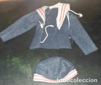 Casas de mu&ntilde;ecas: CHAQUETA Y GORRO MARINEROS DE LISSI - Foto 1