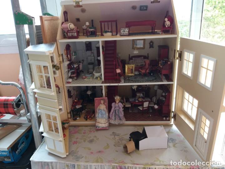 1:12 escala de metal rectangular asociación espejo tumdee casa de muñecas 033 en miniatura 