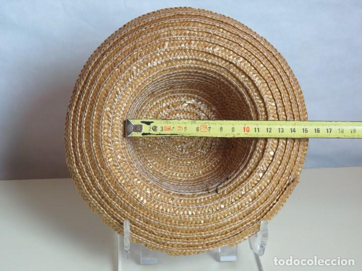 Casas de mu&ntilde;ecas: Sombrero para mu&ntilde;eca de finales del siglo XIX - Foto 3