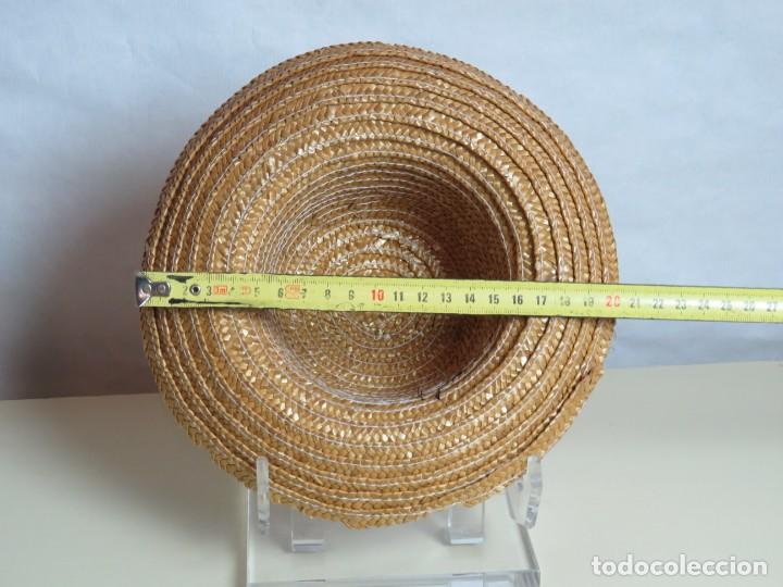 Casas de mu&ntilde;ecas: Sombrero para mu&ntilde;eca de finales del siglo XIX - Foto 4