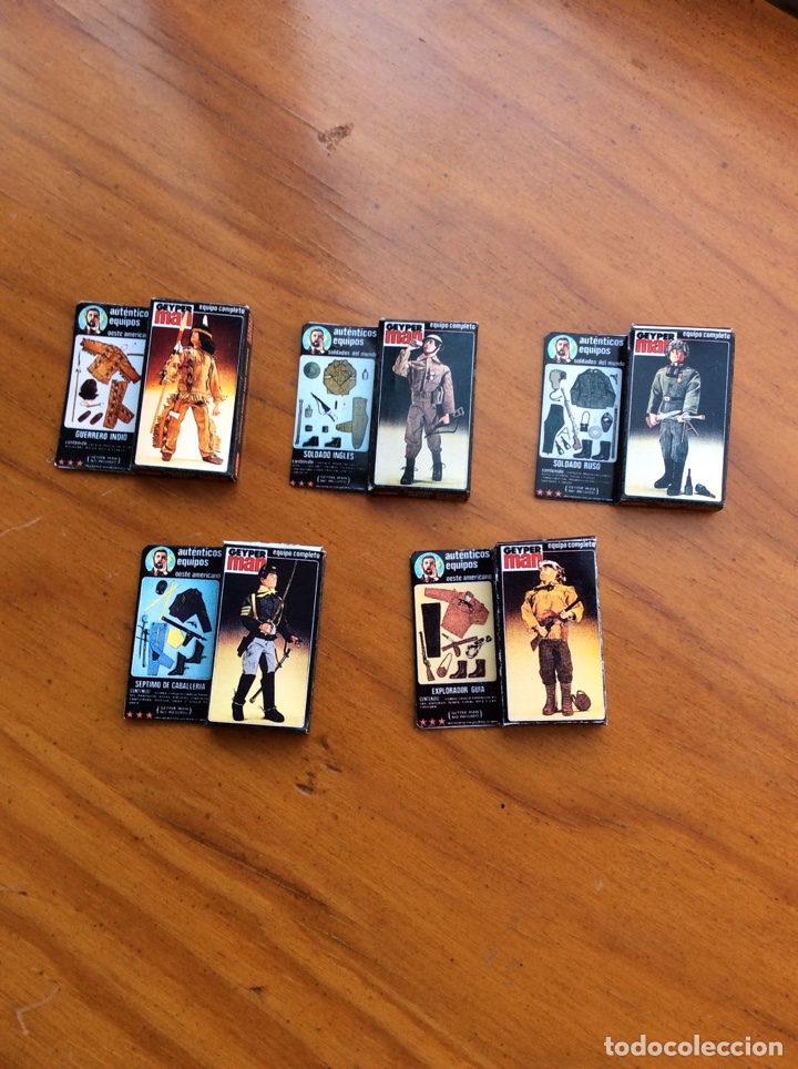 Casas de mu&ntilde;ecas: LOTE CAJAS GEYPER MAN MINIATURAS - Foto 1