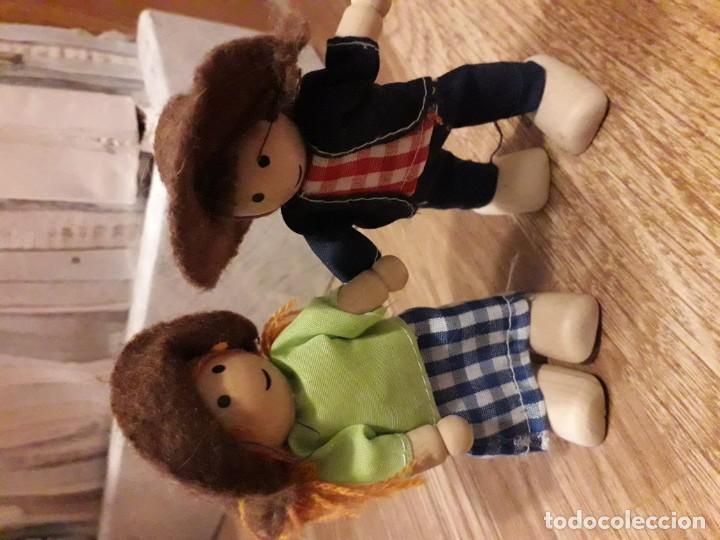 Casas de mu&ntilde;ecas: Familias de madera - Foto 2
