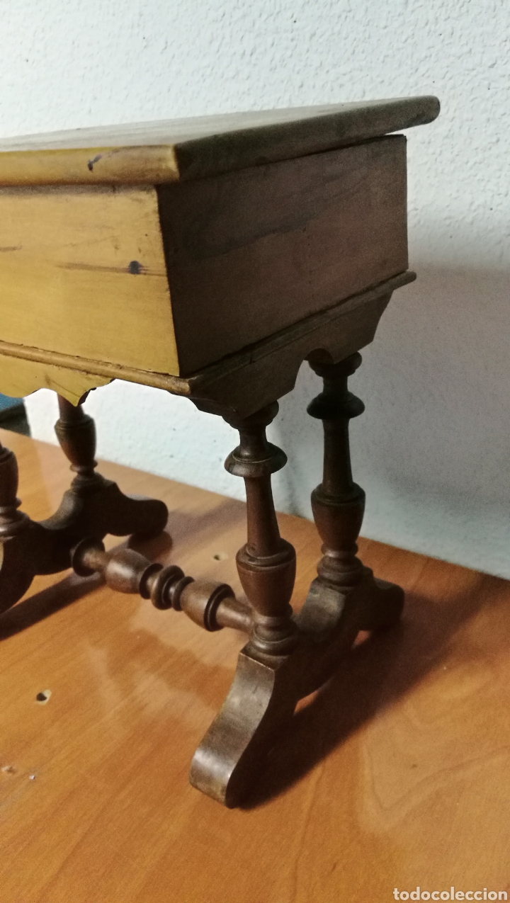 Casas de mu&ntilde;ecas: ANTIGUO COSTURERO DE MADERA - Foto 2
