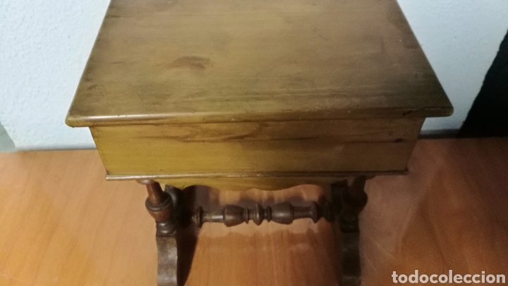 Casas de mu&ntilde;ecas: ANTIGUO COSTURERO DE MADERA - Foto 4
