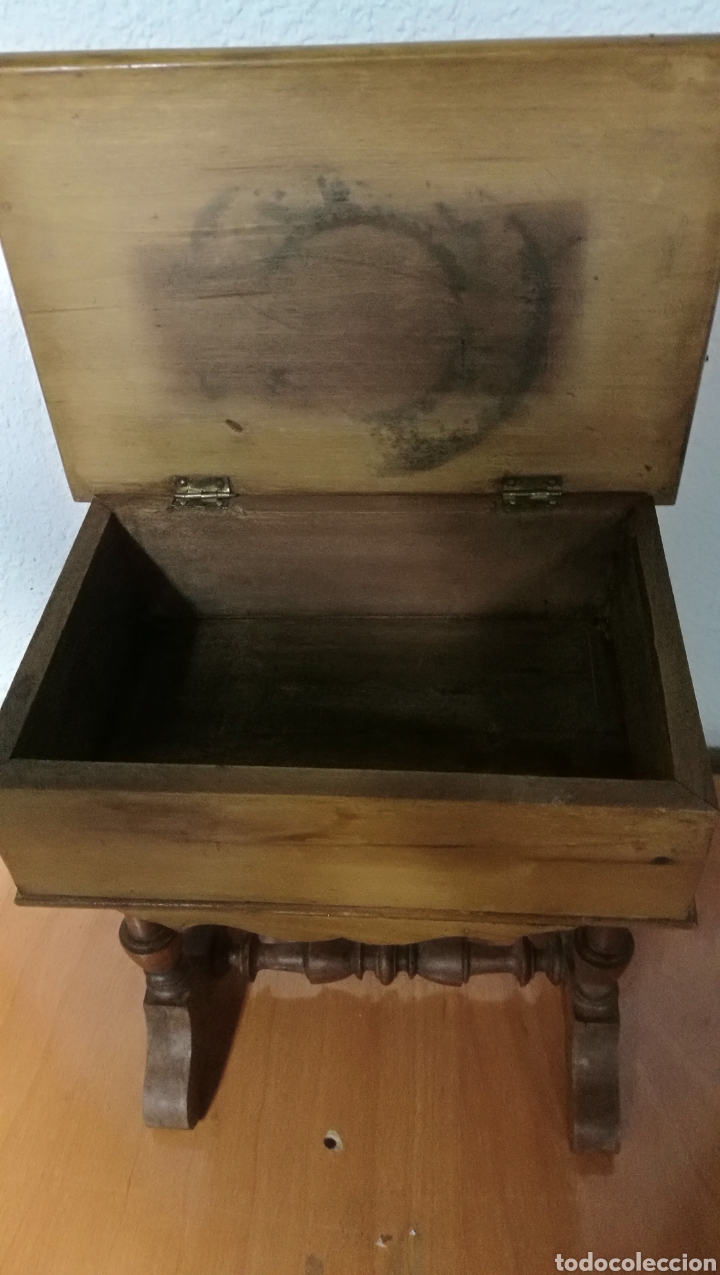 Casas de mu&ntilde;ecas: ANTIGUO COSTURERO DE MADERA - Foto 5