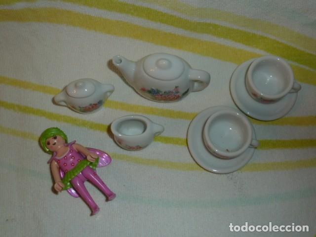 Casas de mu&ntilde;ecas: Mini juego t&eacute; de cer&aacute;mica - Foto 5