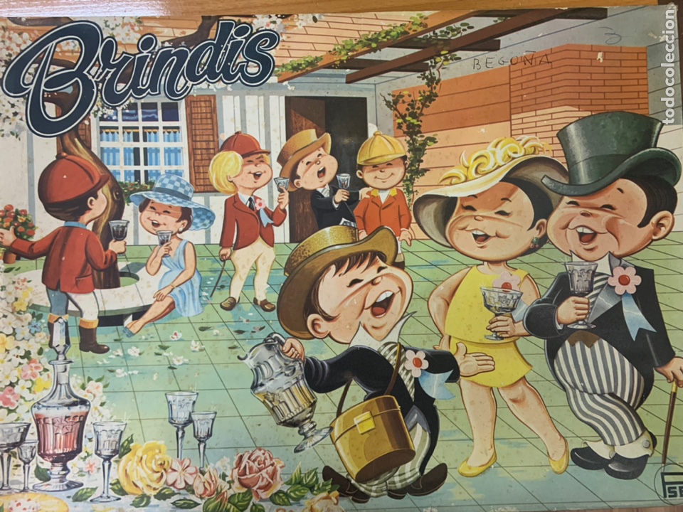 Casas de mu&ntilde;ecas: Vajilla menaje Brindis - Foto 1