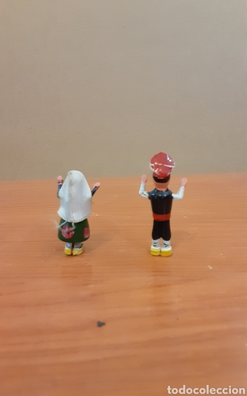 Casas de mu&ntilde;ecas: Pareja peque&ntilde;os mu&ntilde;ecos - Foto 2