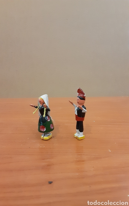 Casas de mu&ntilde;ecas: Pareja peque&ntilde;os mu&ntilde;ecos - Foto 3